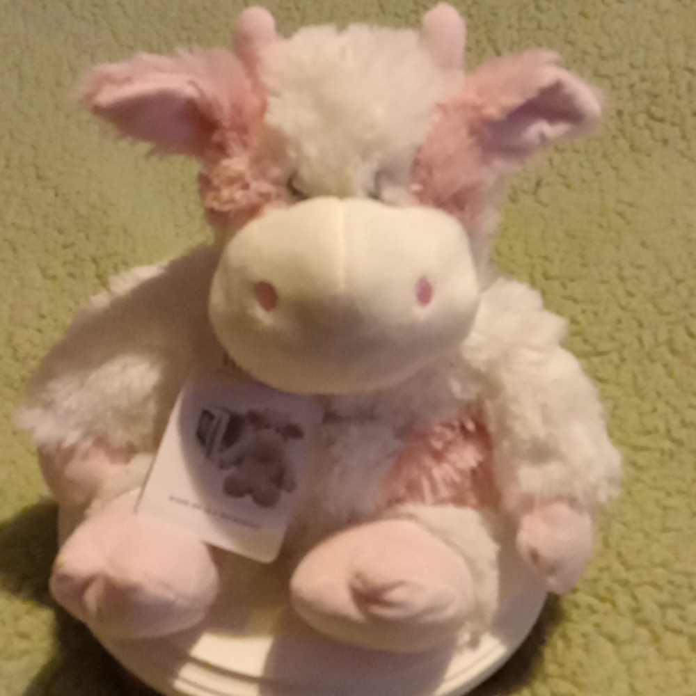 Warmies Strawberry Cow